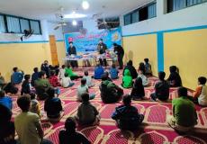 توزيع كسوة شتاء من جمعية فلسطين الخيرية في غزة