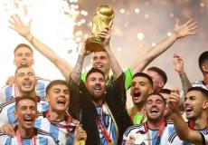 لحظة تتويج الأرجنتين بلقب كأس العالم 2022