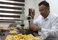 الاقتصاد برام الله تعلن عن دمغ 1.36 طن ذهب الشهر الماضي