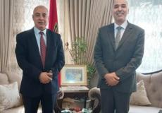 رئيس جمعية رجال الأعمال بغزة يلتقي بسفير المملكة المغربية في فلسطين