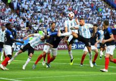 مباراة الارجنتين وفرنسا في كأس العالم عام 2018