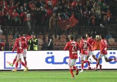 من مباراة الأهلي وسموحة اليوم