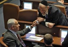 أربيه درعي مع رئيس الحكومة الإسرائيلية الجديدة - توضيحية