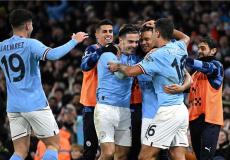 لاعبو مانشستر سيتي