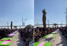 أطول مائدة طعام رياضية في العالم