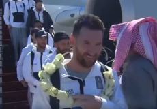 وصول ليونيل ميسي إلى الرياض
