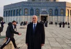السفير الأردني في تل أبيب غسان المجالي