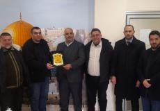 التواصل الجماهيري والتنسيق لـ "الجهاد" يزوران وكلاء نيابة بغزة