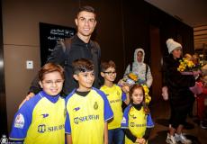 كريستيانو رونالدو يصل الرياض