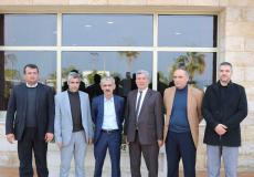 وفد من المعاهد الأزهرية يزور فهمي الزعارير