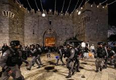 الشرطة الإسرائيلية في باب العامود - أرشيفية