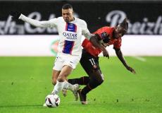 رين يفوز على باريس سان جيرمان بالدوري الفرنسي