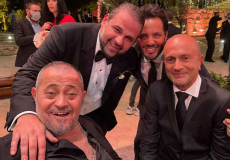 جورج وسوف ونجله الراحل وديع