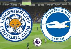 شعار ليستر سيتي وبرايتون في الدوري الإنجليزي
