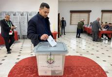 اقتراع الناخبين لانتخابات غرفة تجارة وصناعة محافظة غزة