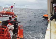 عمليات البحث عن مفقودين جراء غرق سفينة قرب اليابان