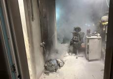 آثار انفجار غامض يهز قاعدة للجيش الإسرائيلي قرب جنين