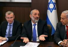 نتنياهو يقيل أرييه درعي خلال جلسة الحكومة الإسرائيلية