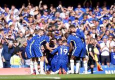 لاعبو نادي تشيلسي الانجليزي