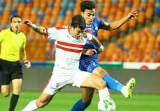 مباراة سابقة بين الزمالك واسوان في الدوري المصري