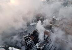 حريق في مدرسة دينية يهودية بالقدس