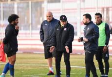 فيريرا يقود تدريبات الزمالك