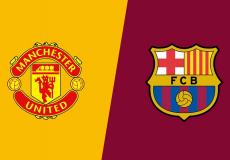 تشكيلة برشلونة ومانشستر يونايتد