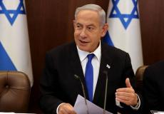 نتنياهو رئيس الوزراء الإسرائيلي - ارشيف