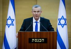 وزير العدل الإسرائيلي " ياريف ليفين"