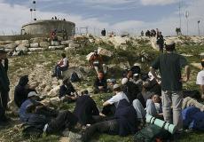 مستوطنون في الضفة الغربية - ارشيف