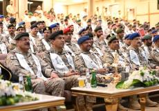 القوات المسلحة تحتفل بذكرى يوم التأسيس السعودي