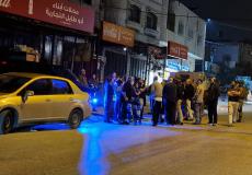تجمع المستوطنين في مكان عملية حوارة في نابلس اليوم