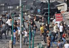 إصابة  3 صحفيين في أحداث نابلس