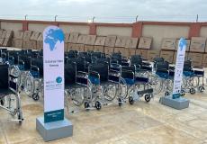 وصول قافلة مساعدات طبية إلى قطاع غزة