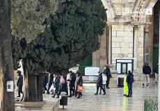 جانب من اقتحام المستوطنين باحات المسجد الأقصى