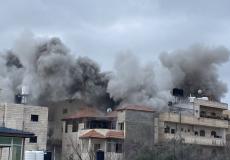 تفجير منزل الشهيد الجعبري في الخليل