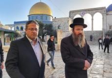 اقتحام بن غفير لباحات المسجد الأقصى - أرشيف