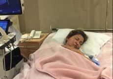 علا غانم في المستشفى بعد إصابتها بارتجاج في المخ