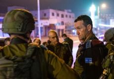 رئيس الأركان الإسرائيلي يزور مكان عملية حوارة