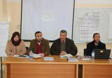 اجتمع مدير التربية والتعليم ورئيس قسم التخطيط ورئيس قسم الترخيص ورئيس قسم الإدارات في مركز التدريب التربوي بالوسطى.