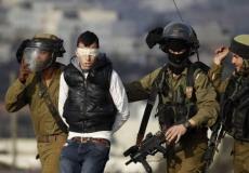 صورة تعبيرية لاعتقال شاب فلسطيني