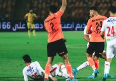 الزمالك ضد فاركو في مباراة سابقة
