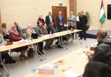 جانب من اللقاء التحضيري الذي عقدته سلطة النقد