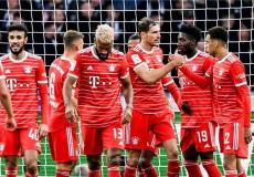 لاعبين بايرن ميونخ الألماني.