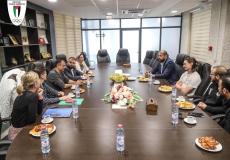 وفد فرنسي يطّلع على خطة فلسطين للمشاركة في أولمبياد باريس 2024