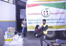 تجهيز قافلة "المرحمة"