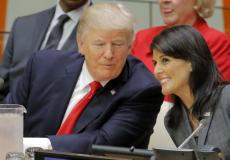 نيكي هايلي ودونالد ترامب