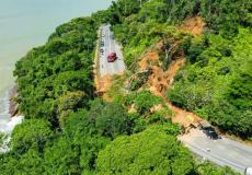 بعض الطرق السريعة تضررت على نحو كبير جراء الانهيارات الأرضية شمال ولاية ساو باولو (الفرنسية)