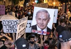 مظاهرات تل أبيب ضد حكومة نتنياهو