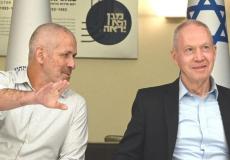 غالانت في مقر الشاباك